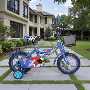 12 Inch Kids Bicycle Sturdy Colorful Design Fun Safe for 2 to 5 Years
