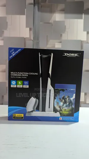 Ps5 Multi-Function Charging Stand Cooling Fan(Standard, Slim and Pro)