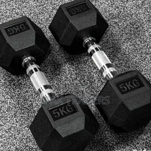 5kg Hexagonal Dumbbell