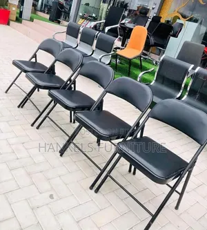 Foldable Black Chairs