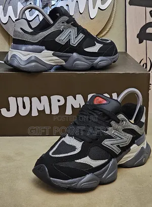 New Balance 9060 Sneaker Shoes For Kids In Black Grey Color Way