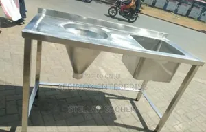 Stainless Steel Sluice Sink – Hospital Lab Use