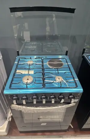 60*60 Starworth 3+1 Standing Cooker With Gas Compartment