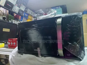 Samsung 23ltr Grill Microwave Oven : Mg23f301tak With Child's Safety 