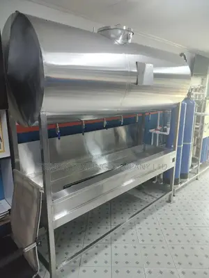 6-Tap Water Filling Station With 1000l+ Holding Tank | Stainless Steel