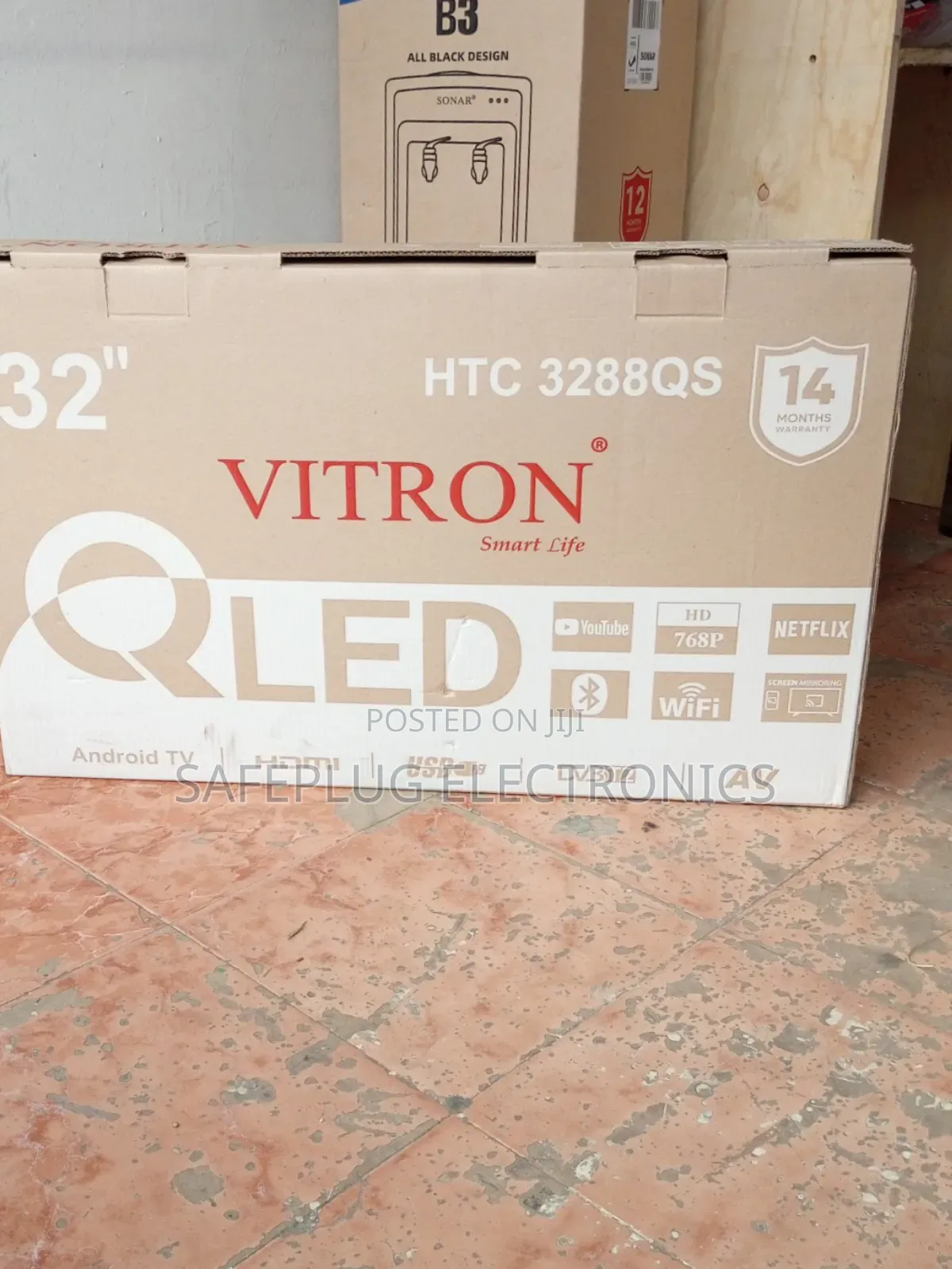 Vitron 32" Qled Android Tv - Hdr10, Dolby Audio, Bluetooth