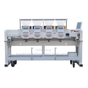 Factory Custom Digital 4 Heads Computer Cap T Shirt Embroidery Machine
