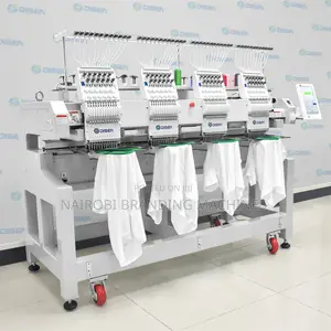 4 Head Industrial Cap Embroidery Machines Affordable Price