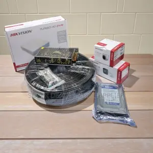Hikvision 1080p Full Hd 2 CCTV Cameras Kit With DVR and 500gb Harddisk
