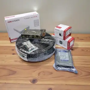 Hikvision 2 Cameras Full Hd CCTV System Kit With 500gb HDD and 4ch DVR