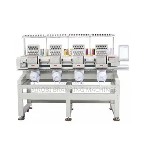High Speed 4 Heads Cap T Shirt Embroidery Machine