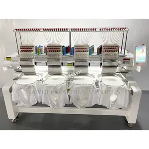 New Arrival 4 Head Cap Embroidery Sewing Machine