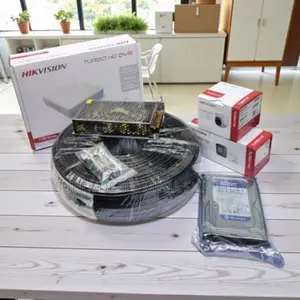 Hikvision 2 Camera Full Hd CCTV Package With 4ch DVR 20m Cable and HDD