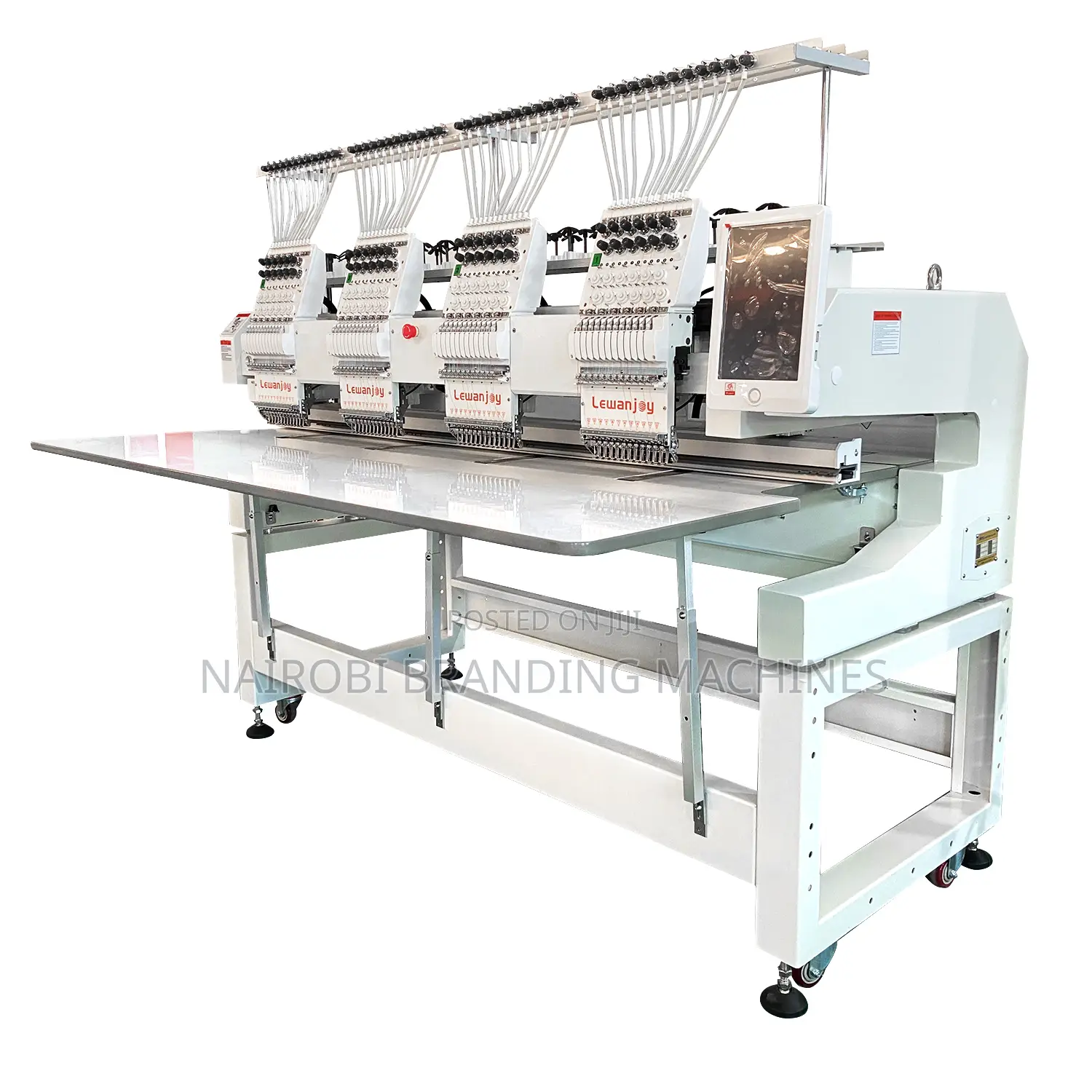 Factory-Sell High-Quality 4-Head Flat Cap Embroidery Machine