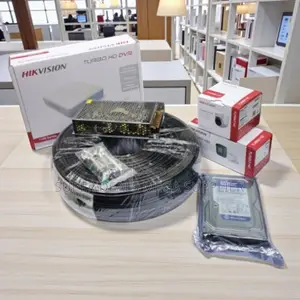 Hikvision 1080p Full Hd CCTV 2 Cameras Kit With 4 Channel DVR Machine