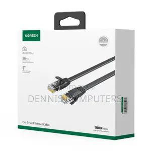 Ugreen Cat6 Utp Ethernet Cable 3m (Black) - Nw102