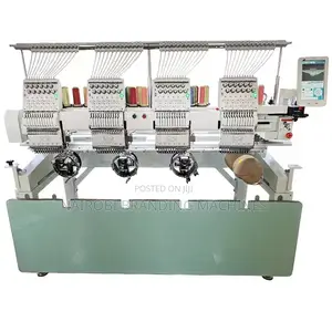 Four-Head Automatic Embroidery Machine Direct-Drive High-Speed