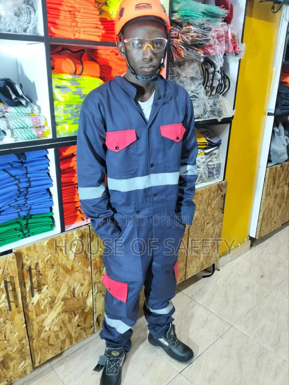 Mechanics Overalls Navy Blue