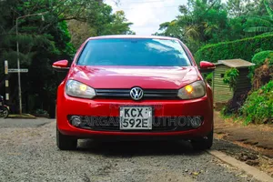 Volkswagen Golf 2012 Red
