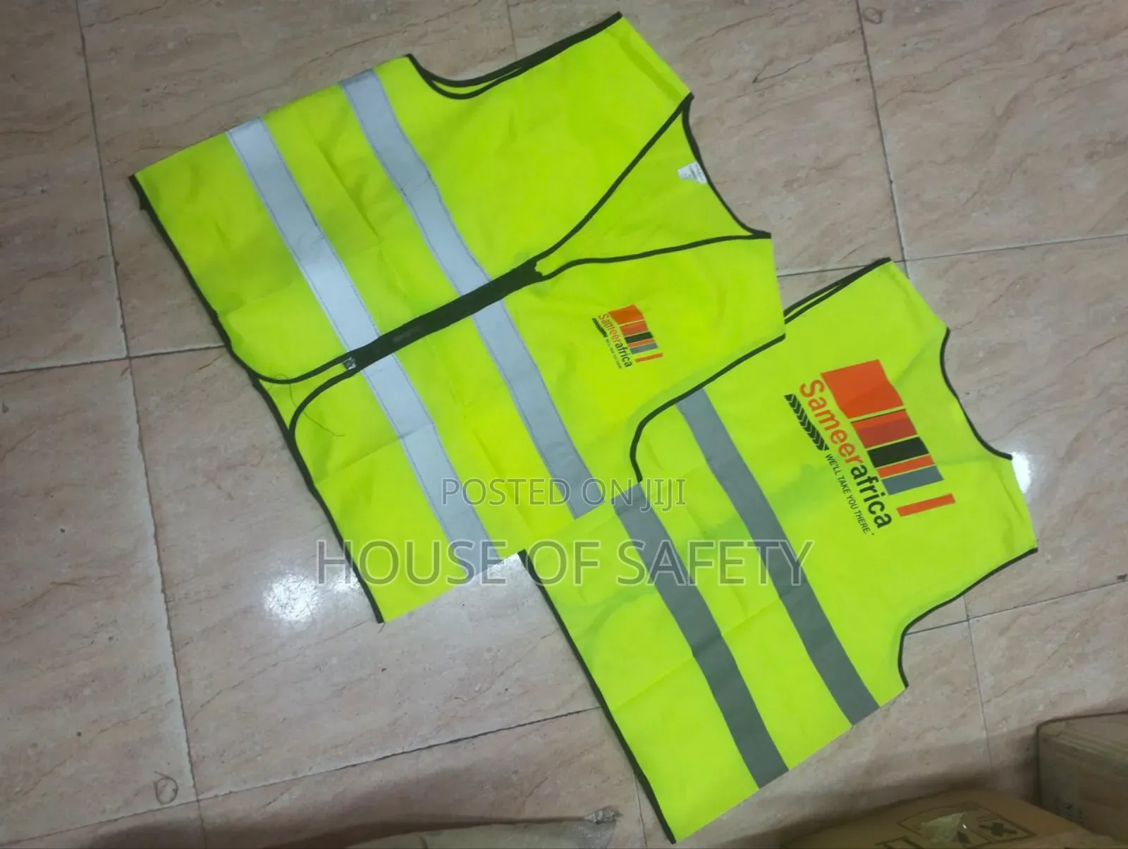 Branded Reflectors Jacket With Black Zips