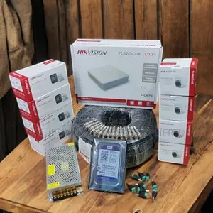 Hikvision 8 Cameras 1080p Full Hd 2mp CCTV Kit With 500gb Hard Disk