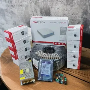 Hikvision 1080p 8 Channel DVR Security Kit 8 Cameras With 500gb HDD