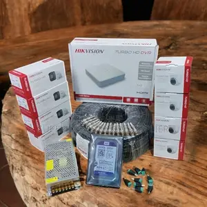 Hikvision 8 Channel 1080p Full Hd CCTV System With 500gb Hard Drive
