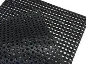 Black Outdoor PVC Mat