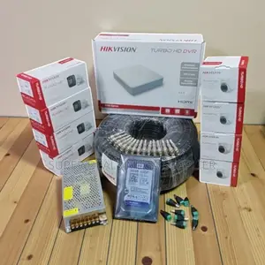 Energy Saving Hikvision 8 Cameras CCTV Kit 1080p With 500gb Hard Disk