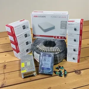 Plug and Play Hikvision 8 CCTV Cameras 1080p Hd Security System Kit