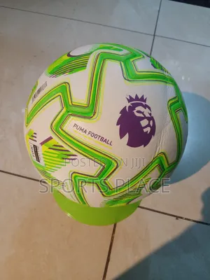 Puma Orbita Premier League Ball - Green/White Football