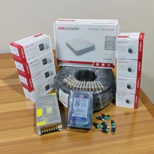 Hikvision 8 CCTV Cameras 2mp 1080p Hd Resolution Security System Kit
