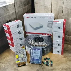 Hikvision 8 1080p Outdoor Security CCTV Cameras Kit With 500gb HDD