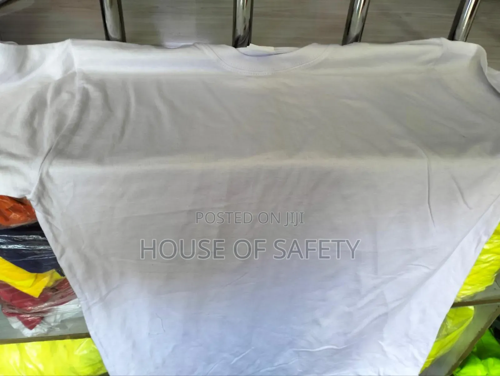 White Round Neck Tshirts