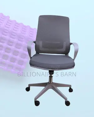 Adjustable Arrival Grey Office Chair Mesh | Comfort Meets Style