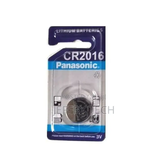Panasonic Cr2016 Lithium Button Battery 3 Volt, Cr 2016 Battery 3v