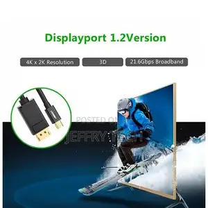 Ugreen Mini Displayport to Displayport Cable - Mini Dp to Dp - 1.5m