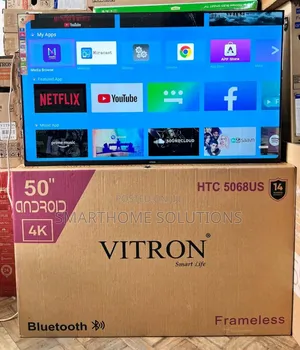 Vitron 50 Inch Smart Android Led Tv Htc5068us -