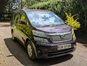 Toyota Vellfire 2010 Burgundy