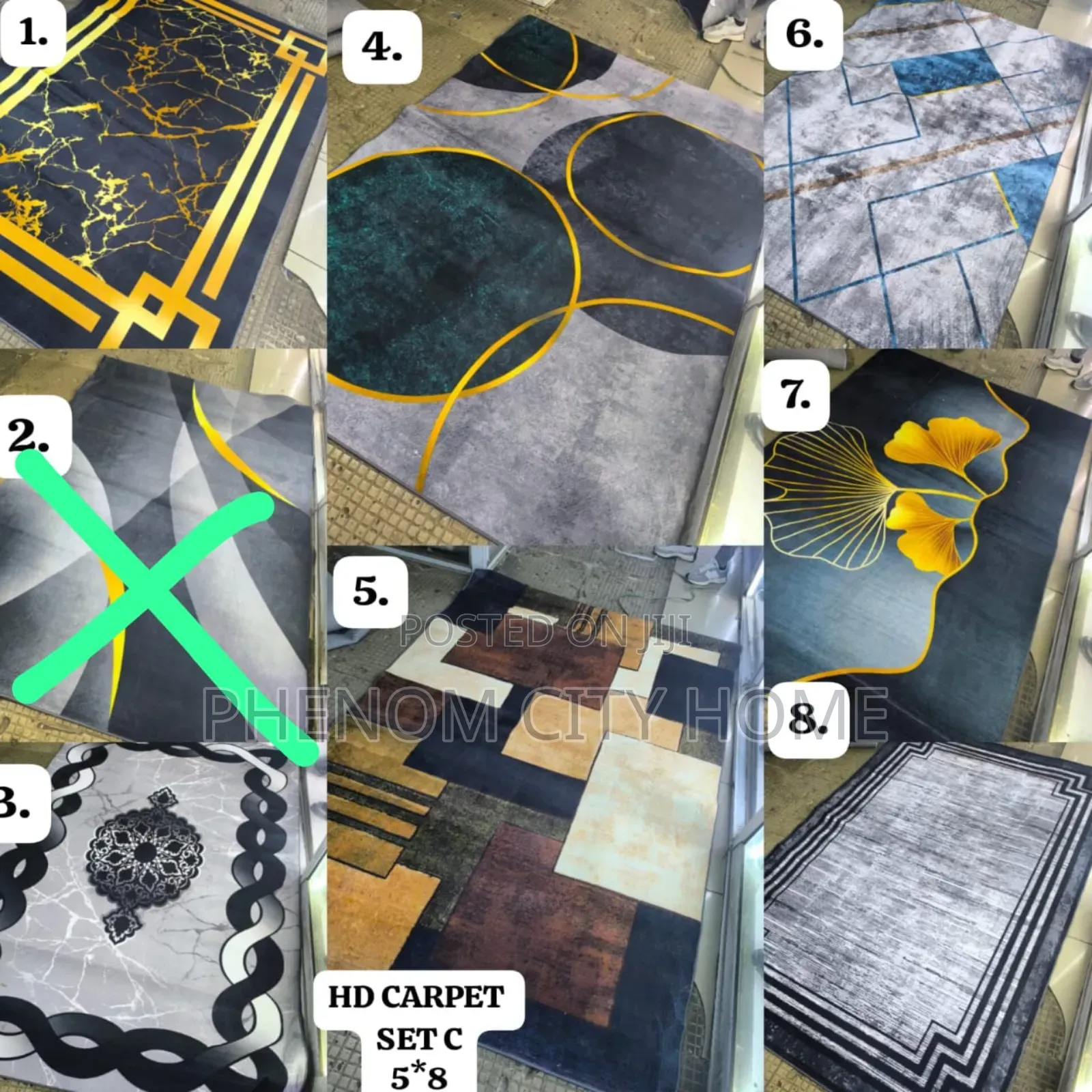 New Patterned 3d Carpets Available