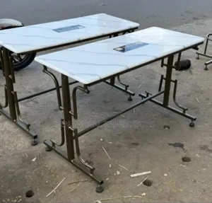 Affordable Restaurant Dining Table With Powder Coating Finish