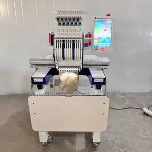 Single Head Embroidery Machine - T Shirt Flat Cap