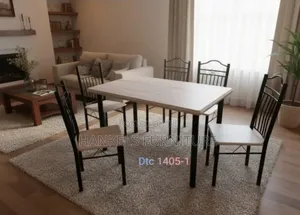 Modern 6-Seater Dining Table – Strong Elegant