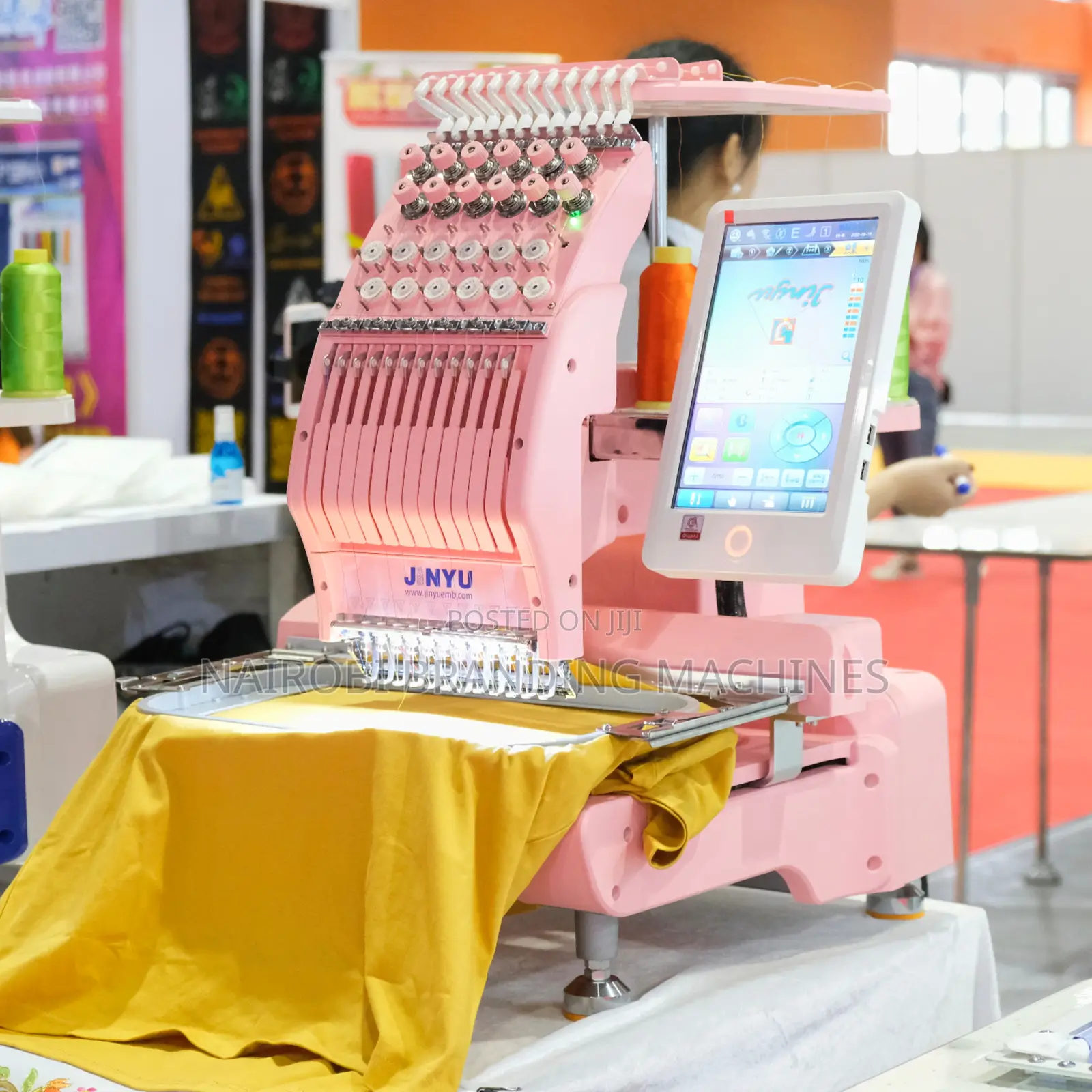 Automatic High Quality 1 Head Embroidery Machine