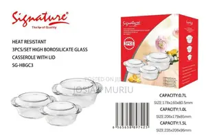 *Set of 3 Signature Casserole*