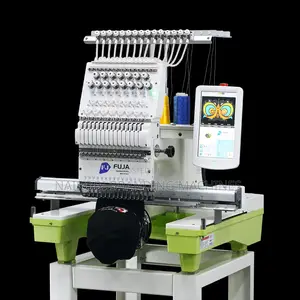 Single Head Embroidery Machine With 9/12 Needles for Business and Home