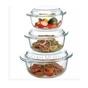Signature Elegant 3pcs Casserole Set – Heat-Efficient Long-Lasting