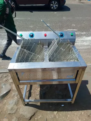 Commercial Double Tank Deep Fryer