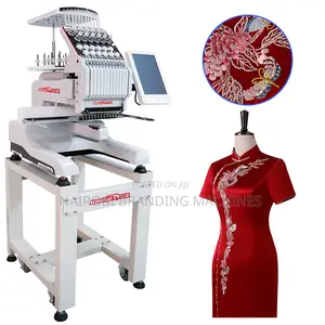 Single Head Digital Quilting Embroidery Machine Automatic T-Shirt Cap