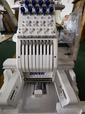 Single Head Flat Computerized Embroidery Machine Working Size 400x600